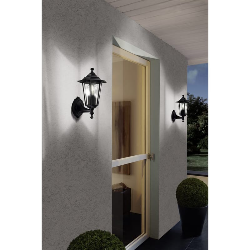 Utvändig vägglampa Laterna - Topmonterad - Utemöbler - Balkong - Balkongbelysning
