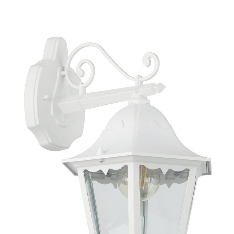 Utvändig vägglampa Navedo Nedåtriktad - Vit - Belysning - Utomhusbelysning - Fasadbelysning