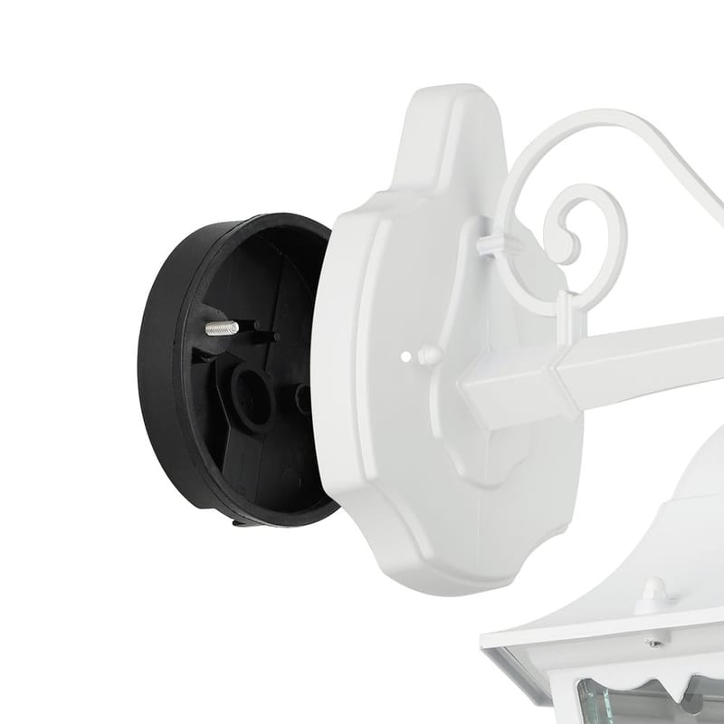 Utvändig vägglampa Navedo Nedåtriktad - Vit - Utemöbler - Balkong - Balkongbelysning