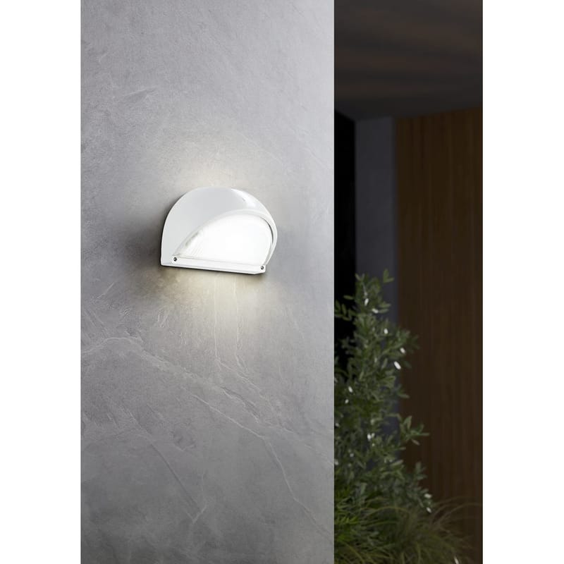 Utvändig vägglampa Onja - Vit - Utemöbler - Balkong - Balkongbelysning