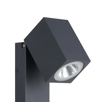 Utvändig vägglampa Sakeda med sensor - Antracit - Belysning - Utomhusbelysning - Fasadbelysning