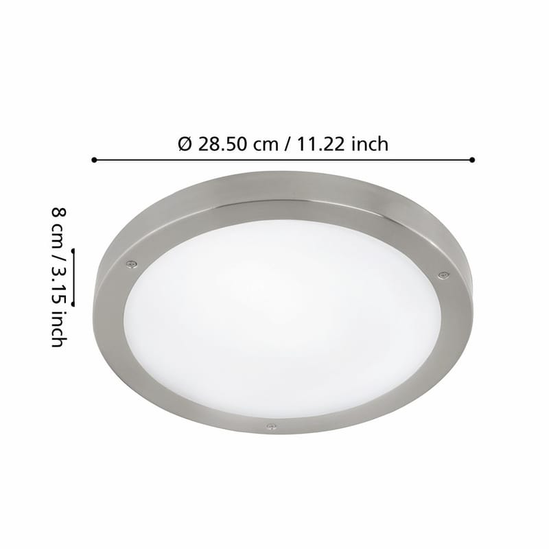 Vägg-/Taklampa Vento - 28,5 cm - Utemöbler - Balkong - Balkongbelysning