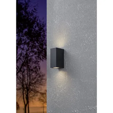 Vägglampa Jabaga med 2 lampor - 15,5 cm - Belysning - Utomhusbelysning - Fasadbelysning
