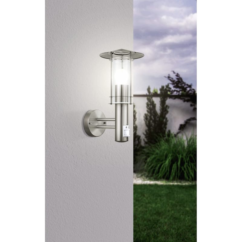 Vägglampa Lisio med sensor - 36 cm - Utemöbler - Balkong - Balkongbelysning