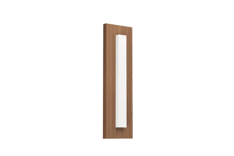 Vägglampa Utebelysning Eglo Bitetto - Vit/Brun - Utemöbler - Balkong - Balkongbelysning