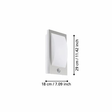 Vägglampa Verres - 18 cm - Belysning - Utomhusbelysning - Fasadbelysning