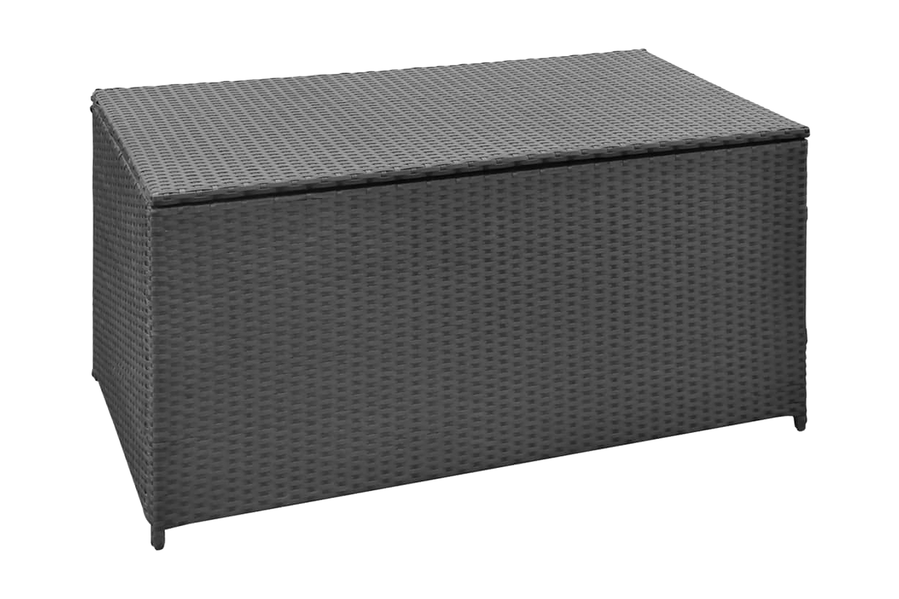 Dynbox 120x50x60 cm konstrotting svart – Svart