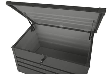 Cebrosa Dynlåda 61|100|62 cm - Grå - Utemöbler - Dynförvaring & möbelskydd - Dynboxar & dynlådor
