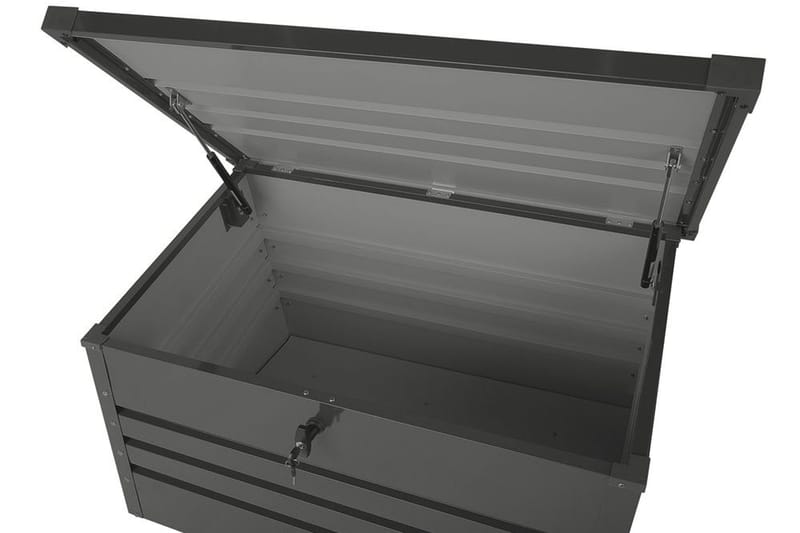 Cebrosa Dynlåda 61|100|62 cm - Grå - Utemöbler - Dynförvaring & möbelskydd - Dynboxar & dynlådor