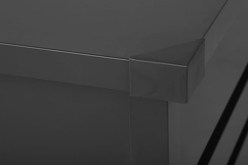 CEBROSA Dynlåda 62|132|64 cm - Svart/Grå - Utemöbler - Dynförvaring & möbelskydd - Dynboxar & dynlådor