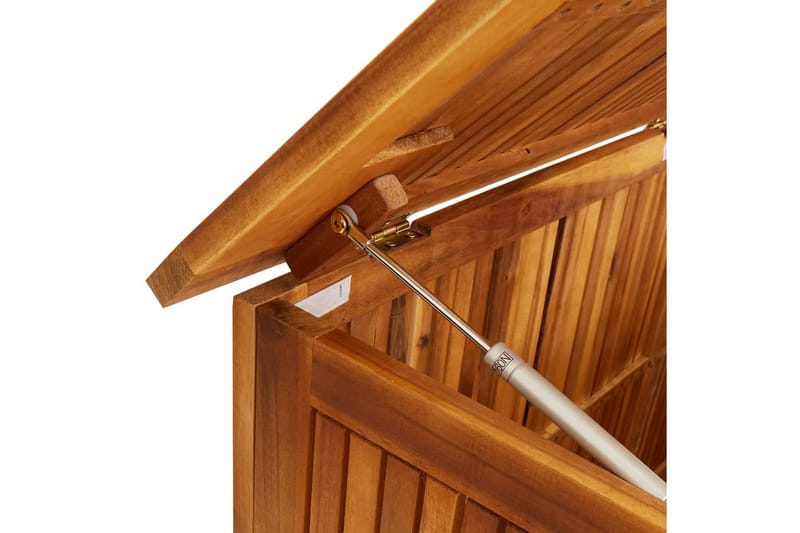 Dynbox 200x50x58 cm massivt akaciaträ - Brun - Utemöbler - Dynförvaring & möbelskydd - Dynboxar & dynlådor