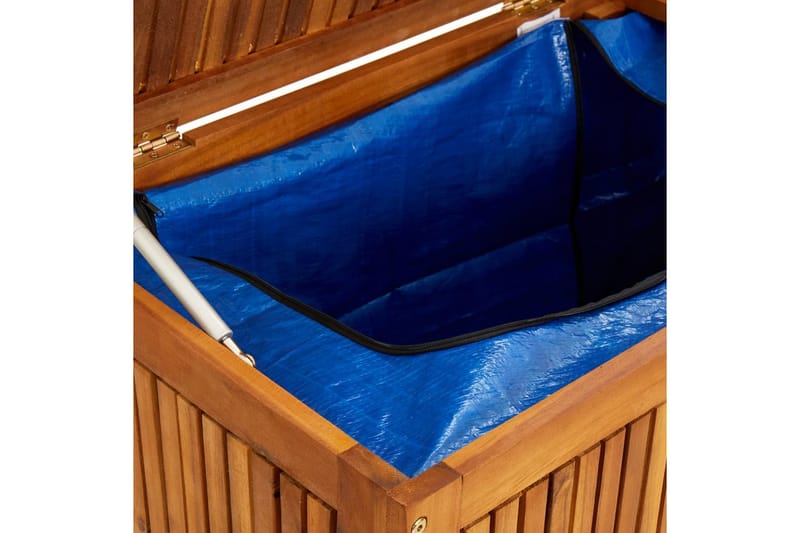 Dynbox 200x50x58 cm massivt akaciaträ - Brun - Utemöbler - Dynförvaring & möbelskydd - Dynboxar & dynlådor