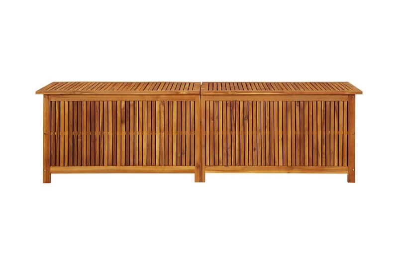 Dynbox 200x50x58 cm massivt akaciaträ - Brun - Utemöbler - Dynförvaring & möbelskydd - Dynboxar & dynl�ådor