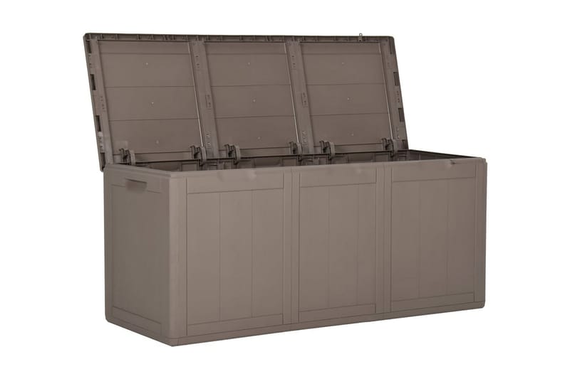 Dynbox 270 liter brun PP-rotting - Brun - Utemöbler - Dynförvaring & möbelskydd - Dynboxar & dynlådor