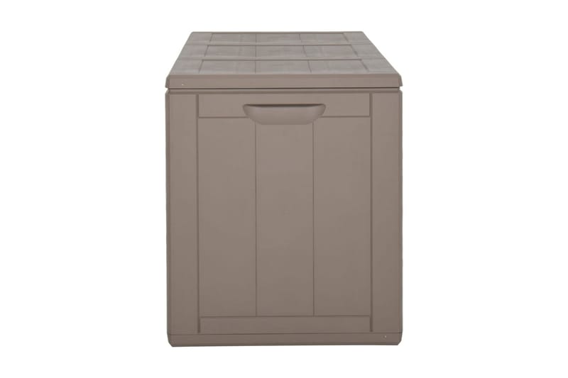 Dynbox 270 liter brun PP-rotting - Brun - Utemöbler - Dynförvaring & möbelskydd - Dynboxar & dynlådor