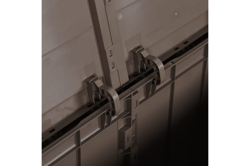 Dynbox 270 liter brun PP-rotting - Brun - Utemöbler - Dynförvaring & möbelskydd - Dynboxar & dynlådor
