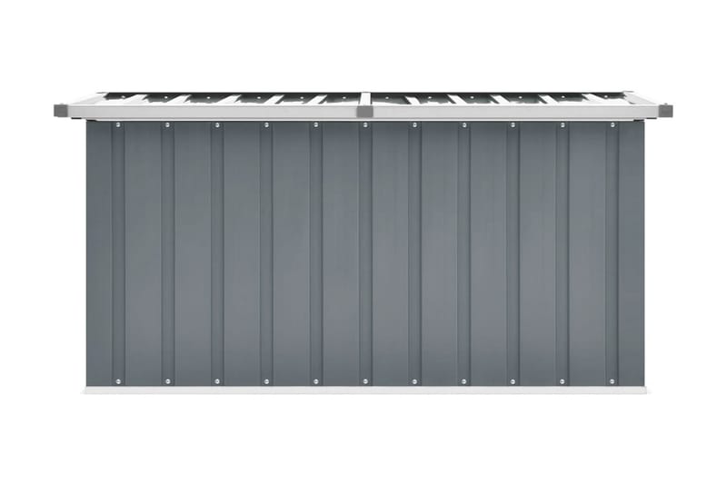 Dynbox grå 129x67x65 cm - Grå - Utemöbler - Dynförvaring & möbelskydd - Dynboxar & dynlådor