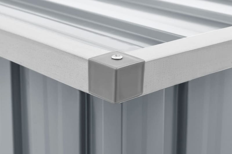 Dynbox grå 129x67x65 cm - Grå - Utemöbler - Dynförvaring & möbelskydd - Dynboxar & dynlådor