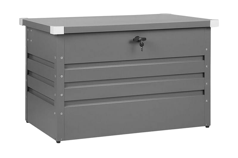 Dynlåda 100 x 62 cm grå CEBROSA - Grå - Dynboxar & dynlådor