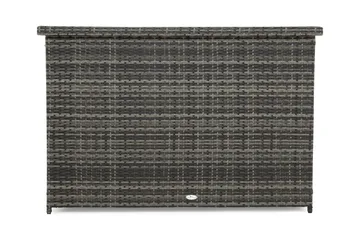 Gigant vattentät dynbox XL utomhus - Dynlåda i konstrotting (B150xD90xH101 cm) - Grå - Utemöbler - Dynförvaring & möbelskydd - Dynboxar & dynlådor