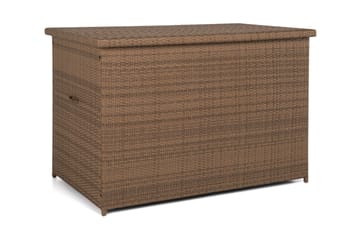 Gigant vattentät dynbox XL utomhus - Dynlåda i konstrotting (B150xD90xH101 cm)