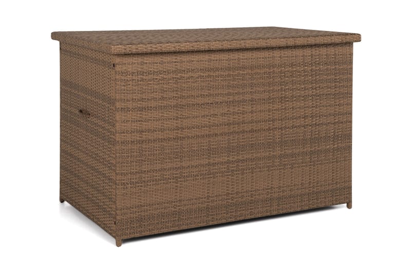 Gigant vattentät dynbox XL utomhus - Dynlåda i konstrotting (B150xD90xH101 cm) - Sand - Utemöbler - Dynförvaring & möbelskydd - Dynboxar & dynlådor