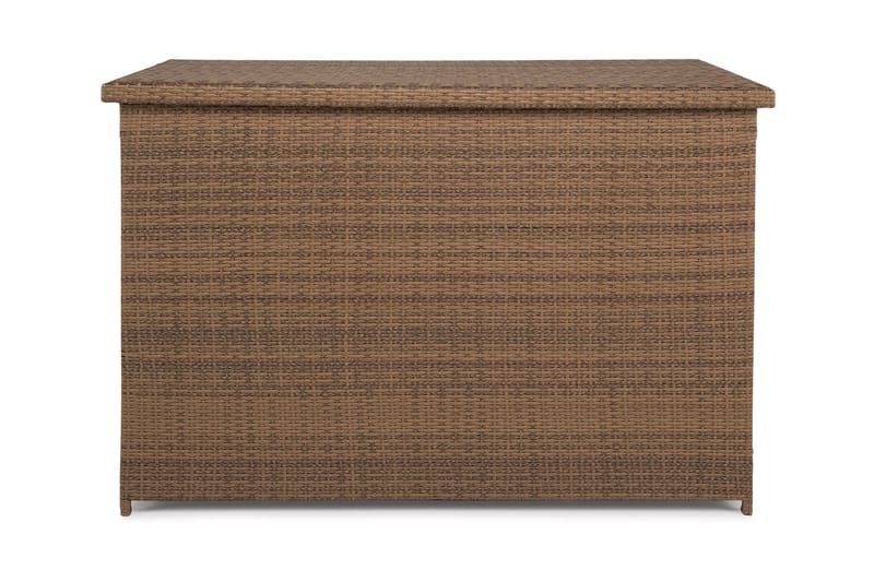 Gigant vattentät dynbox XL utomhus - Dynlåda i konstrotting (B150xD90xH101 cm) - Sand - Utemöbler - Dynförvaring & möbelskydd - Dynboxar & dynlådor