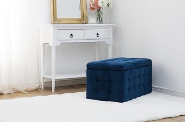 Michigan Dynbo| 42|72|40 cm - Blå - Möbler - Vardagsrum - Stolar & sittmöbler - Pallar - Fotpall