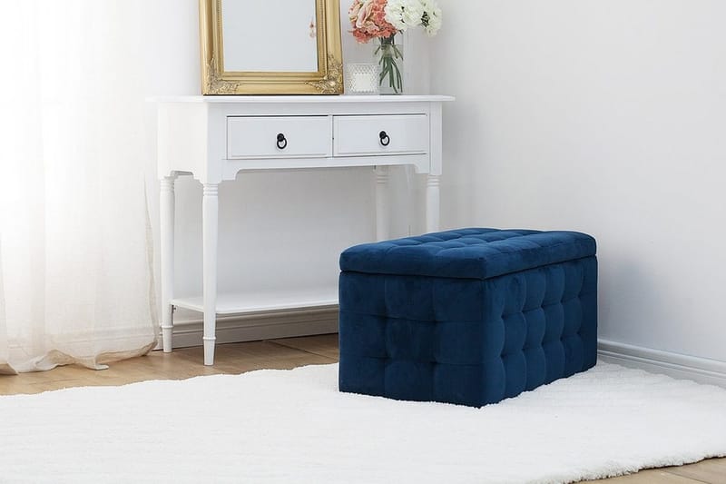 Michigan Dynbo| 42|72|40 cm - Blå - Utemöbler - Dynförvaring & möbelskydd - Dynboxar & dynlådor