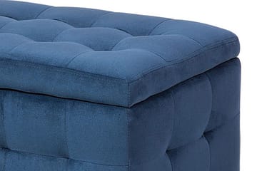 Michigan Dynbo| 42|72|40 cm - Blå - Möbler - Vardagsrum - Stolar & sittmöbler - Pallar - Fotpall