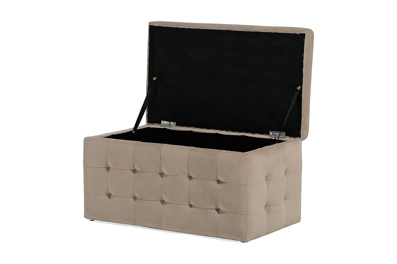 Michigan Dynbo| 42|72|40 cm - Brun - Möbler - Vardagsrum - Stolar & sittmöbler - Pallar - Fotpall