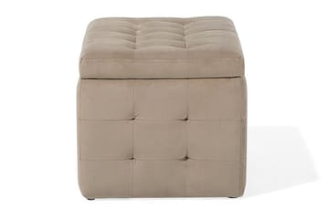 Michigan Dynbo| 42|72|40 cm - Brun - Möbler - Vardagsrum - Stolar & sittmöbler - Pallar - Fotpall
