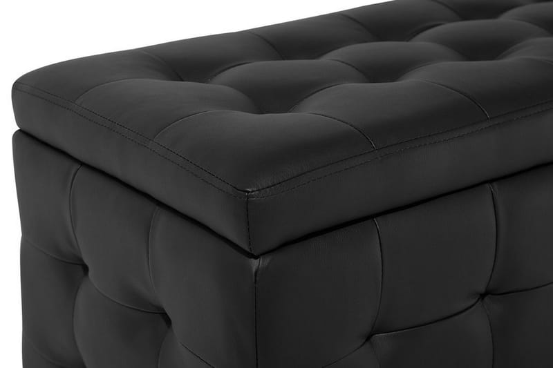 Michigan Dynbo| 42|72|40 cm - Svart - Möbler - Vardagsrum - Stolar & sittmöbler - Pallar - Fotpall