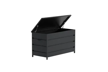 Dynbox Nisis Utomhus - Svart - Utemöbler - Dynförvaring & möbelskydd - Dynboxar & dynlådor