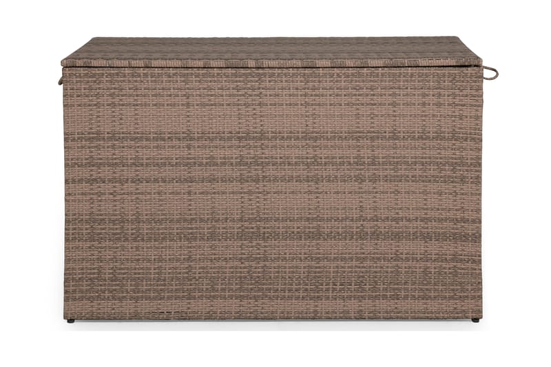 Sydney vattentät dynbox Large utomhus - Dynlåda i konstrotting (B140xD80xH90 cm) - Sand - Utemöbler - Dynförvaring & möbelskydd - Dynboxar & dynlådor