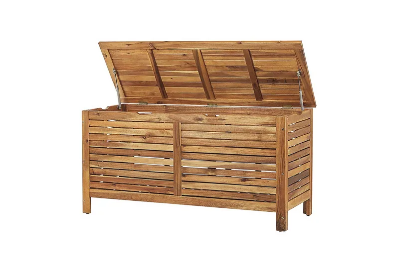 Låda Riviera Ljus trä - Ljus trä - Utemöbler - Dynförvaring & möbelskydd - Dynboxar & dynlådor