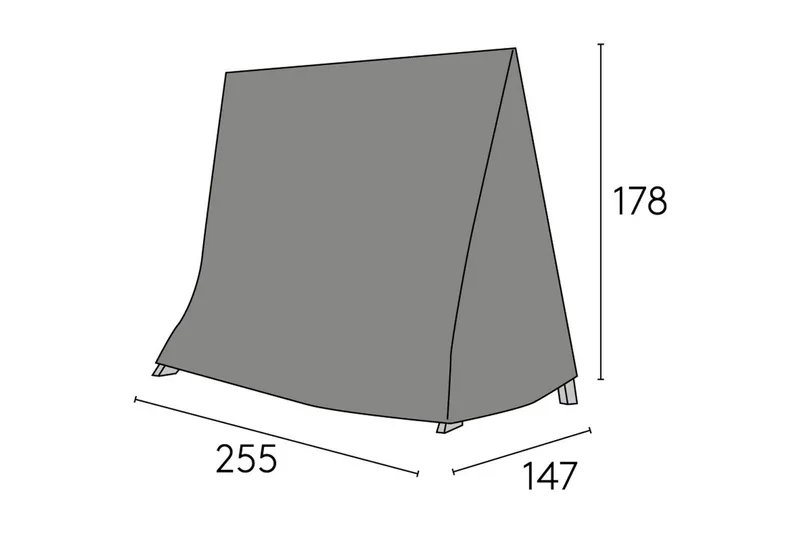 Möbelskydd Hammock Hillerstorp Kungshult Svart