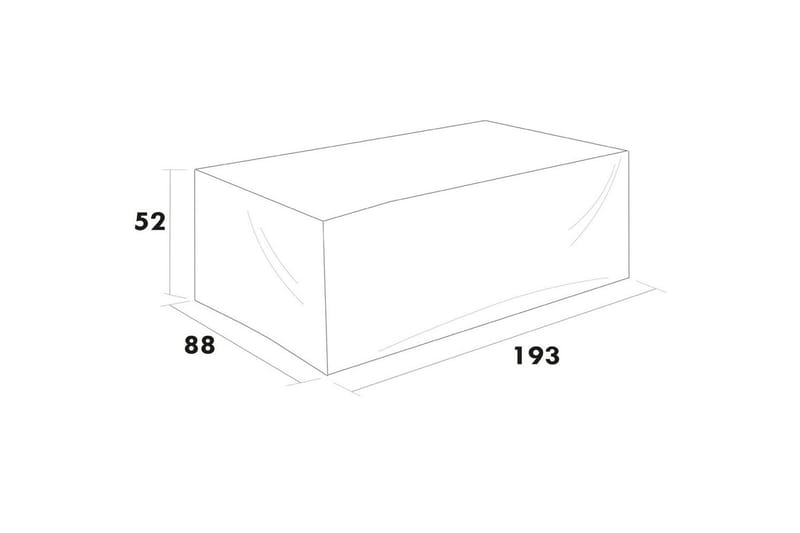 Möbelskydd Hörngrupp Hillerstorp Skagenäs 2-sits Svart