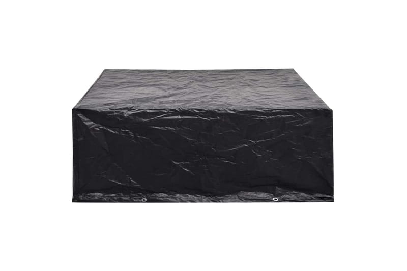 Ã–verdrag för trädgårdsmöbler 8 öljetter 250x210x90 cm - Svart - Utemöbler - Dynförvaring & möbelskydd - Överdrag utemöbler