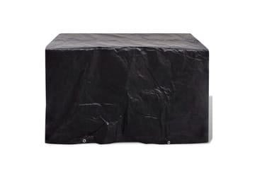 Ã–verdrag till trädgårdsmöbler 8 öljetter 140x70x90 cm - Svart - Utemöbler - Dynförvaring & möbelskydd - Överdrag utemöbler