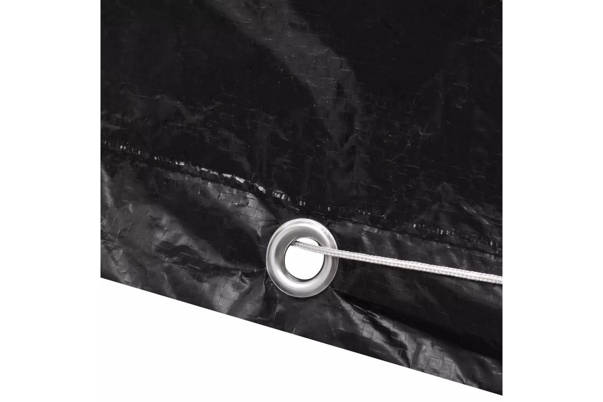 Ã–verdrag till trädgårdsmöbler 8 öljetter 140x70x90 cm - Svart - Utemöbler - Dynförvaring & möbelskydd - Överdrag utemöbler
