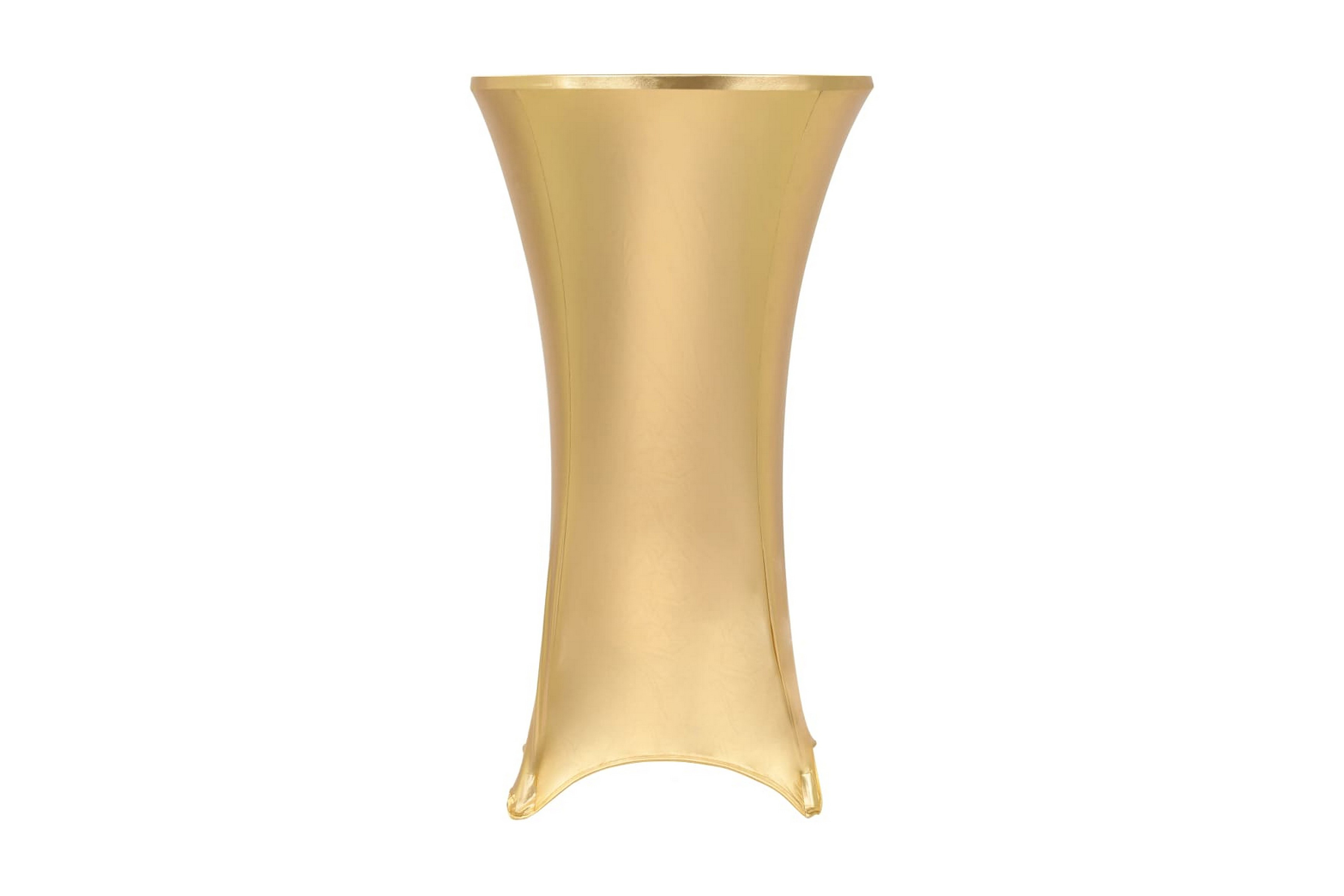 Bordsöverdrag 2 st stretch guld 60 cm – Guld