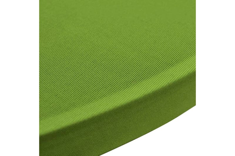 Bordsöverdrag 4 st 70 cm stretch grön - Grön - Utemöbler - Dynförvaring & möbelskydd - Överdrag utemöbler