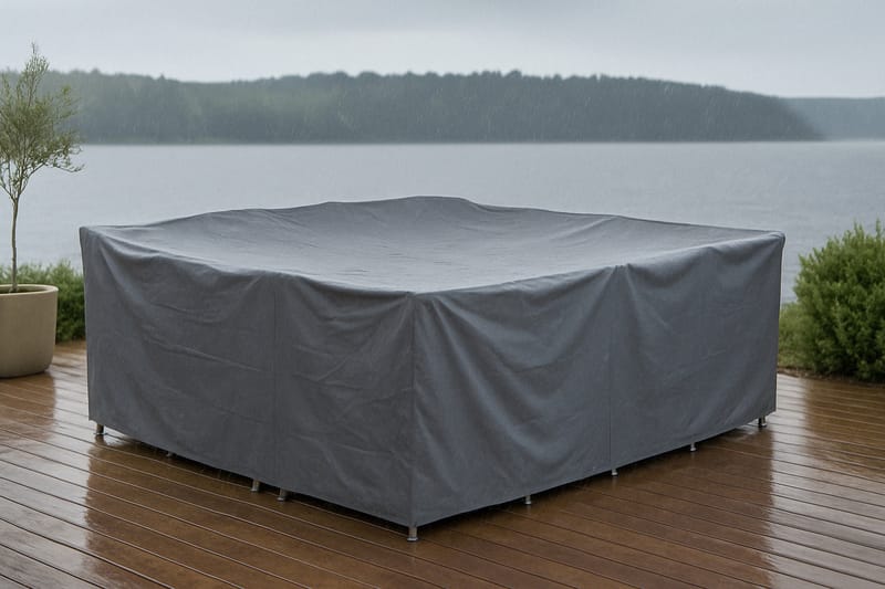 Klas Möbelskydd 200x86x340 - Grå - Utemöbler - Dynförvaring & möbelskydd - Överdrag utemöbler