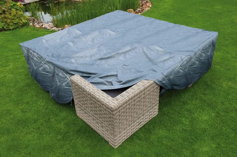 Nature Ã–verdrag för lågbord och stolar 325x205x70 cm - Grå - Utemöbler - Dynförvaring & möbelskydd - Överdrag utemöbler