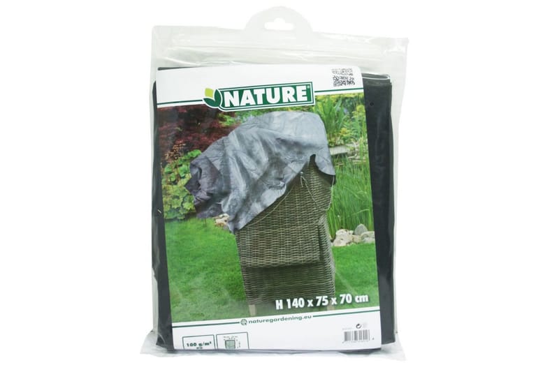 Nature Ã–verdrag till två stapelstolar 140x75x70 cm - Grå - Utemöbler - Dynförvaring & möbelskydd - Överdrag utemöbler