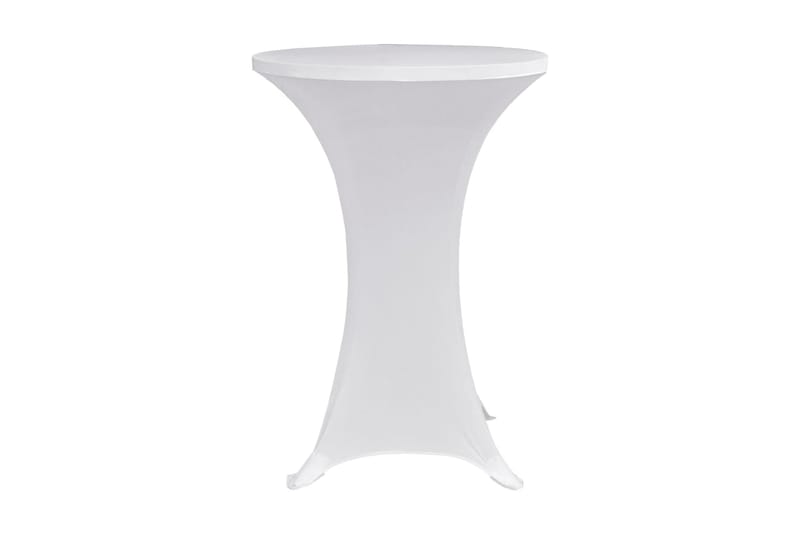 Överdrag till ståbord Ã˜80 cm vit stretch 4 st - Vit - Utemöbler - Dynförvaring & möbelskydd - Överdrag utemöbler