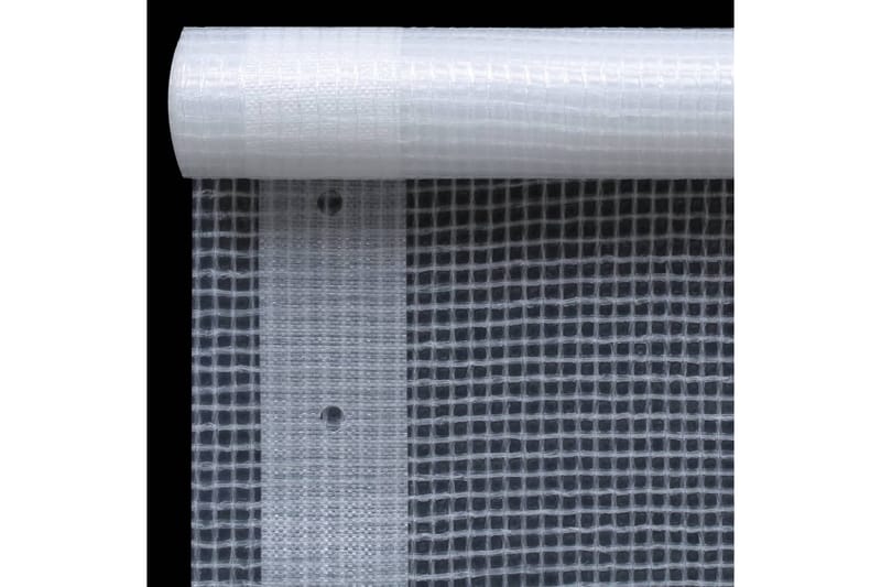 Leno presenning 2 st 260 g/m² 2x4 m vit - Vit - Utemöbler - Dynförvaring & möbelskydd - Presenningar