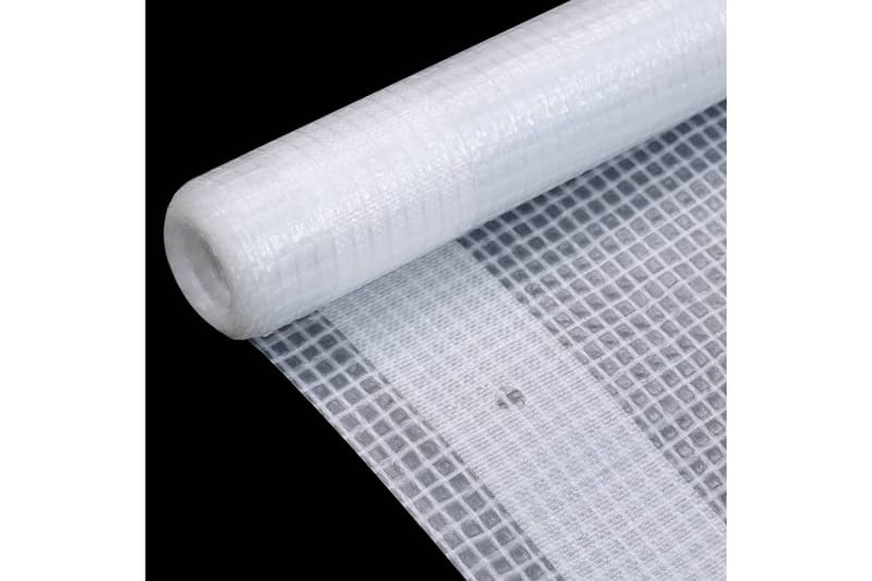 Leno presenning 2 st 260 g/m² 2x4 m vit - Vit - Utemöbler - Dynförvaring & möbelskydd - Presenningar