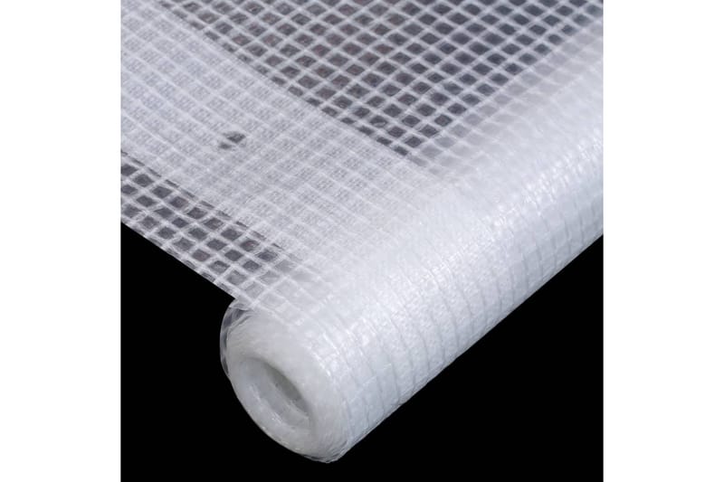 Leno presenning 2 st 260 g/m² 2x4 m vit - Vit - Utemöbler - Dynförvaring & möbelskydd - Presenningar